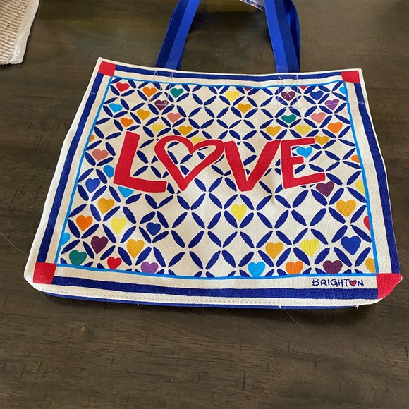 Brighton Cherished Love Heart Britney Drumheller tote New With Tags 2024 - Picture 5 of 12